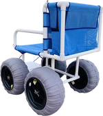 Load image into Gallery viewer, Beach Wheelchair – Lightweight, Easy to Assemble & Portable