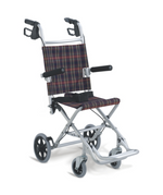 Load image into Gallery viewer, Coolbaby Mall Lightweight Portable Travel Wheelchair | Foldable Aluminum Transport Chair for Air Travel