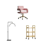 Load image into Gallery viewer, Luxury Electric Facial Spa Bed – 3 Motor Professional Beauty Salon Massage Table with LED Lights & Trolley