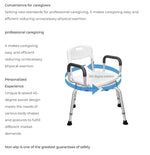 Load image into Gallery viewer, Rotatable Bath Chair – Adjustable, Waterproof & Rust-Proof