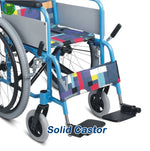 Load image into Gallery viewer, Juyi Kids Wheelchair Pediatric Aluminum Light Weight Wheelchair for Kids - coolbabymalls