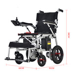 Load image into Gallery viewer, Electric Wheelchairs for Adults, Foldable Lightweight Power Wheelchair, 200W*2 Dual Motors, 15 Miles Longer Range