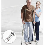 Load image into Gallery viewer, COOLBABY SSZ-GZ02 Premium Lightweight Aluminum Foldable Crutches - COOLBABY