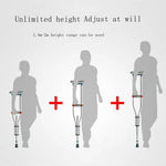 Load image into Gallery viewer, COOLBABY SSZ-GZ02 Premium Lightweight Aluminum Foldable Crutches - COOLBABY