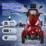 Load image into Gallery viewer, COOLBABY 4-Wheel Electric Mobility Scooter For Elders Model: XL-4L(EU) - coolbabymalls
