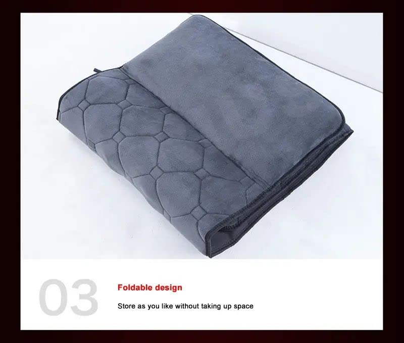 COOLBABY ZJJA47 Whole Body Vibrating Massage Pad - Massage Heating Pad, 10 vibrating Motor Massage mattress Pad, Heating Back Massage Pad to relieve stress and muscle pain - coolbabymalls