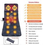 Load image into Gallery viewer, COOLBABY ZJJA47 Whole Body Vibrating Massage Pad - Massage Heating Pad, 10 vibrating Motor Massage mattress Pad, Heating Back Massage Pad to relieve stress and muscle pain - coolbabymalls