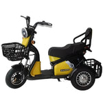 Load image into Gallery viewer, Coolbaby Mall 3-Wheel Electric Mobility Scooter with Basket | 500W Motor | Foldable Handle | 150KG Capacity