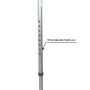 Load image into Gallery viewer, Coolbaby Mall Lightweight Adjustable Forearm Crutch – Aluminum Walking Support with Ergonomic Handle