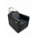 Load image into Gallery viewer, Coolbaby Mall XT-229 Professional Shampoo Chair Black with White Basin | Salon Hair Wash Backwash Unit