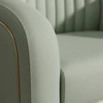 Load image into Gallery viewer, Luxury Green Pedicure Chair with Cup Holder | Premium Salon & Spa Chair with Synthetic Leather