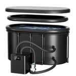 Load image into Gallery viewer, Coolbaby Mall Ice Bath Chiller & Cold Plunge Tub Kit | 1/3 HP Water Chiller with 148-Gallon Insulated Ice Bath for Home Recovery