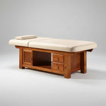 Load image into Gallery viewer, Professional Beige Massage Bed with Drawers | Spa & Therapy Bed with Storage - coolbabymalls