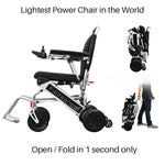 Load image into Gallery viewer, Foldawheel 999UL – Lightest Electric Wheelchair with Long Range