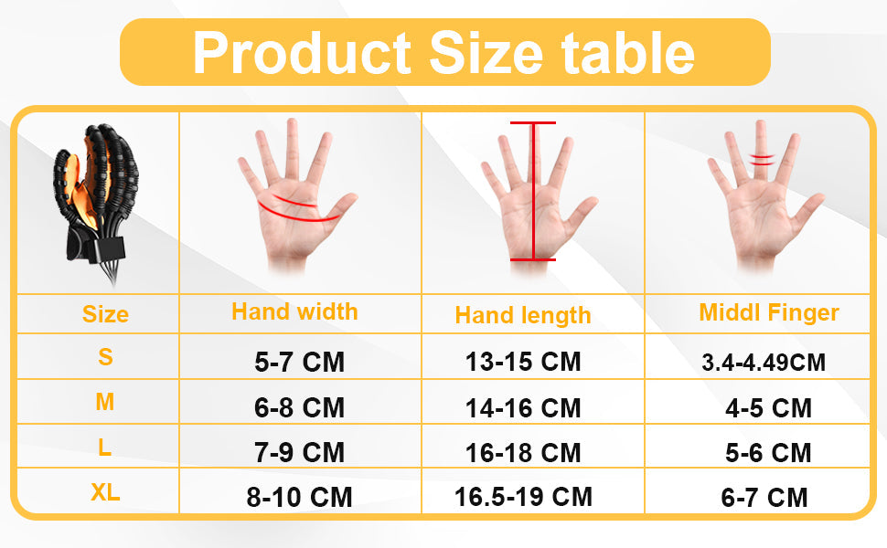 COOLBABY YLY081 Upgraded Finger Rehabilitation Robot Gloves – Advanced Hand Therapy for Stroke and Nerve Injury Recovery - coolbabymalls