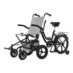 Load image into Gallery viewer, COOLBABY LYSTC01 Wheelchair One-touch Folding Easy to Carry with Tricycle Riding with Save Manpower Folding Handrail Wheelchairs Adult Tricycle Trike - coolbabymalls