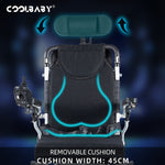 Load image into Gallery viewer, COOLBABY DDLY06: Smart, Lightweight Foldable Electric Wheelchair with Remote Control - coolbabymalls