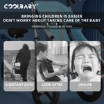 Load image into Gallery viewer, COOLBABY DSLTC-5X Two Person Bicycle Parent-child Car with Child Seat Mother Child Car Mother Baby Car Foldable Baby Stroller - coolbabymalls
