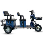 Load image into Gallery viewer, COOLBABY V8NYC 3 Wheel Adult Powered Mobility Scooter Electric Tricycle Motorcycle 2-Passenger And Cargo Dual-use Scooter for Elder - coolbabymalls