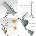 Load image into Gallery viewer, COOLBABY SSZ-GZ01 Premium Adjustable Aluminum Walking Cane - COOL BABY