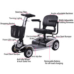 Load image into Gallery viewer, COOLBABY S-01 Portable Electric Scooter for Seniors with Openable Handrail - coolbabymalls