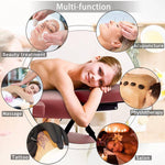 Load image into Gallery viewer, COOLBABY KYBJ-304 Portable Fitness Massage Table Professional Adjustable Folding Bed With 3 Sections Wooden Frame Ergonomic Headrest With Carrying Bag - CoolBabyMass