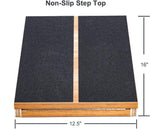 Load image into Gallery viewer, COOLBABY ZLJ30 Professional Wooden Tilt Board Adjustable Tilt Board and Calf Stretcher Stretch Board - COOL BABY