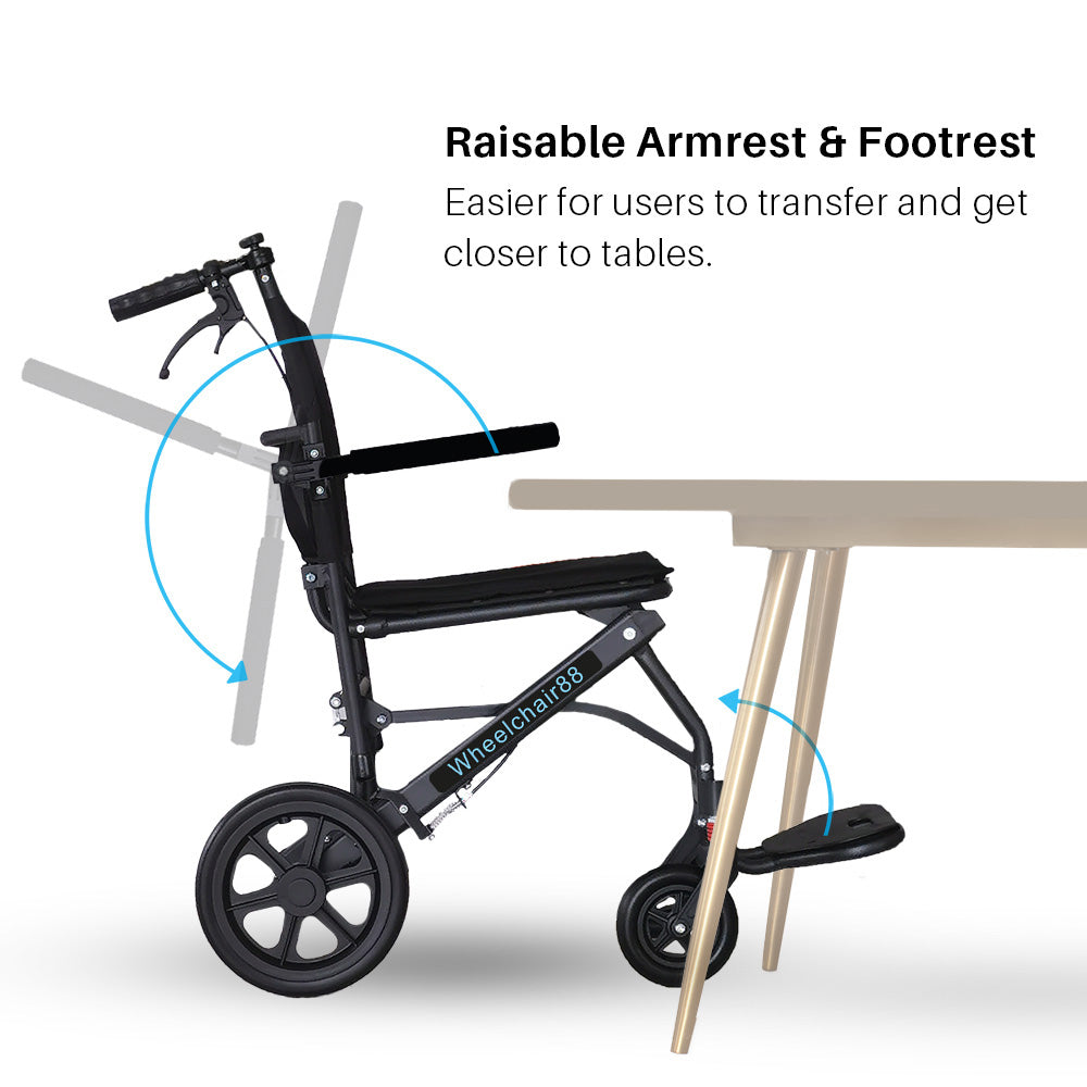 Superlite L – Lightweight Manual Wheelchair with 18" Seat