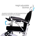 Load image into Gallery viewer, Foldawheel 1000XL – Heavy Duty Compact Electric Wheelchair with Long Range
