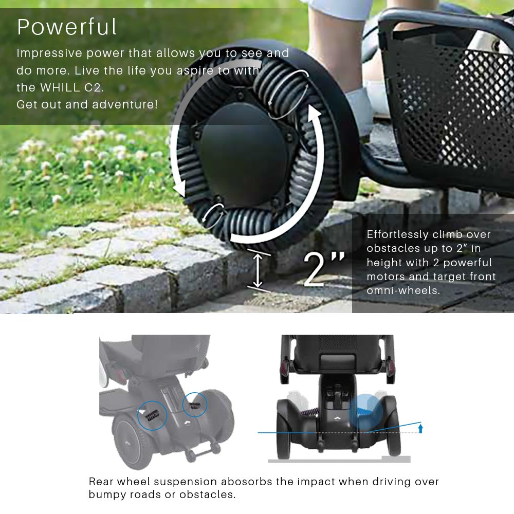 Model C2 – WHILL Power Scooter Wheelchair