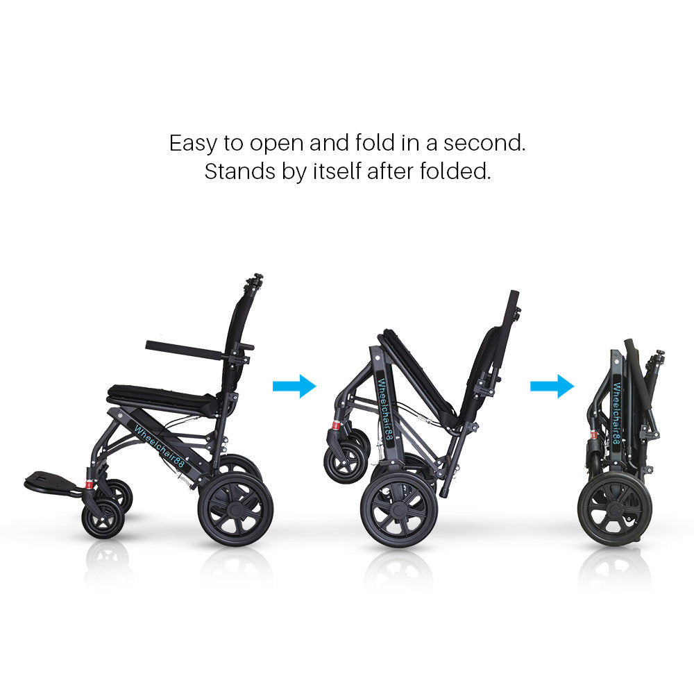 Superlite L – Lightweight Manual Wheelchair with 18" Seat