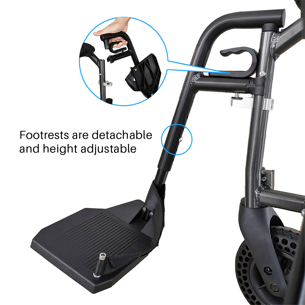 Foldawheel Eco – Lightweight budget friendly Electric Wheelchair