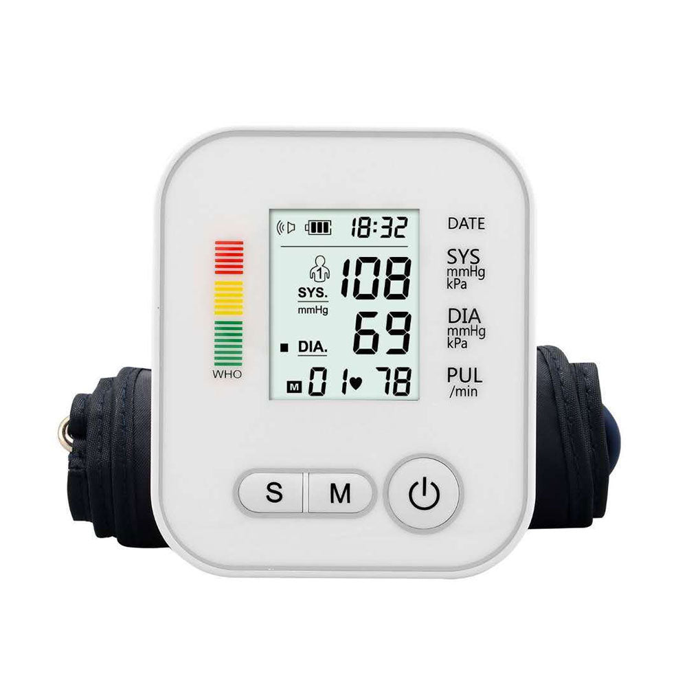 COOLBABY WQSJ-XYY Blood Pressure Monitor with Voice Broadcast - Accurate, Portable, and Easy-to-Use - coolbabymalls