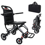 Load image into Gallery viewer, Ultra-light Aluminum Alloy Wheelchair,Travel Wheelchairs For Elderly,Foldable,Compact DGMT-105

