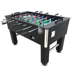 Load image into Gallery viewer, 55-Inch Foosball Table Adult Size - Soccer Table with Chrome Plated Steel Rods - 2 Drink Holders - 4 Leg Levelers