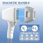Magnetic SHR Diode Laser Hair Removal Machine Dynamic 3D Painless Permanent Depilation Professional Beauty Salon Device