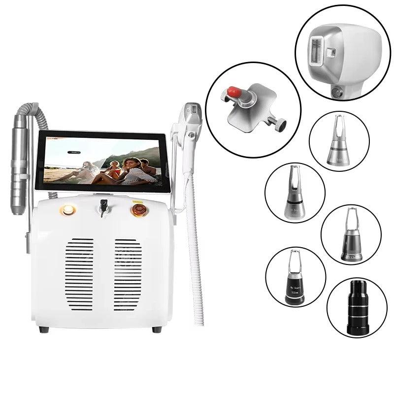 2in1 4000W 4-Wave 755/808/940/1064nm Professional Soprano Diode Laser Hair Removal Painless Permanent Hair Removal - coolbabymalls