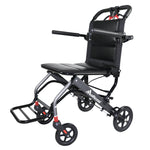 Load image into Gallery viewer, Ultra-light Aluminum Alloy Wheelchair,Travel Wheelchairs For Elderly,Foldable,Compact DGMT-105
