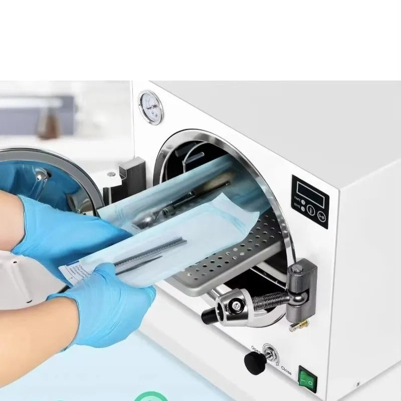 Automatic Autoclave Steam Sterilizer Medical Dental Sterilization Equipment 18L - coolbabymalls