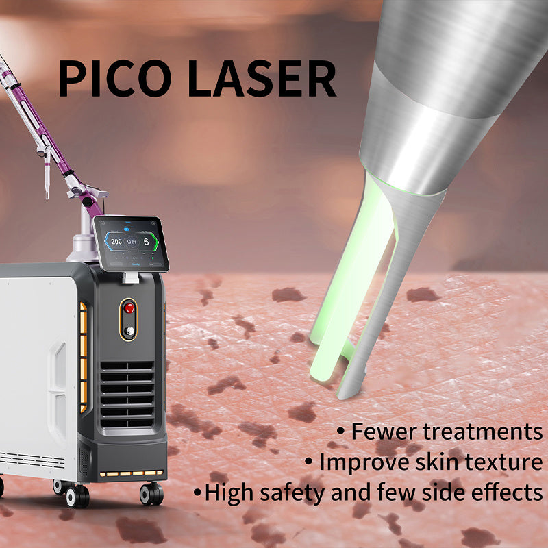 750ps Picosecond 1064nm 755nm 532nm Q Switched Nd Yag Laser Tattoo Removal Picosecond Laser Machine Picosecond Laser - coolbabymalls