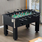 Load image into Gallery viewer, 55-Inch Foosball Table Adult Size - Soccer Table with Chrome Plated Steel Rods - 2 Drink Holders - 4 Leg Levelers