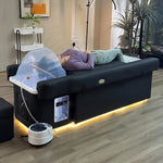 Load image into Gallery viewer, Multifunctional Salon Back Lifting Foot Massage Bed Shampoo Chair Pedicure Head Spa Bed Shampoo Bed - coolbabymalls