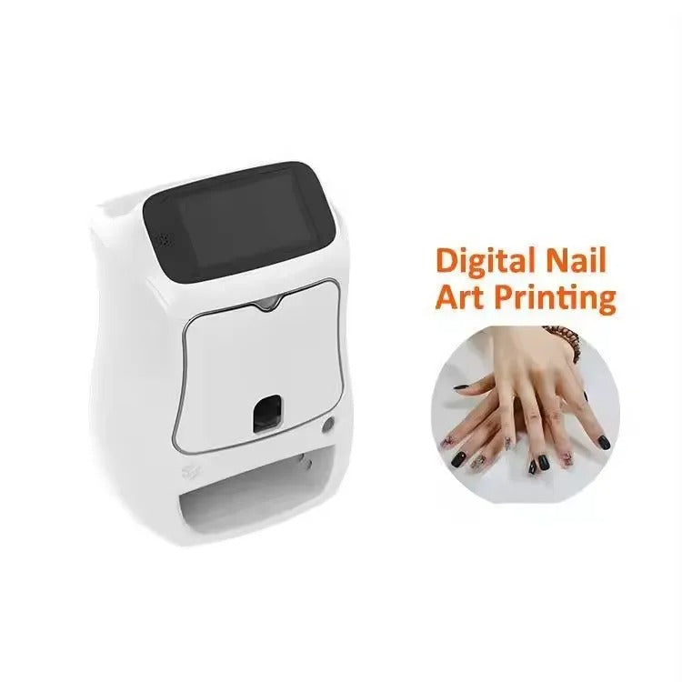 Automatic Smart DIY Digital Nail Art Printer Machine Touch Screen AI Professional 3D Nail Printer - coolbabymalls