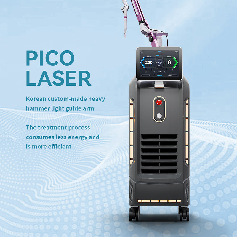 750ps Picosecond 1064nm 755nm 532nm Q Switched Nd Yag Laser Tattoo Removal Picosecond Laser Machine Picosecond Laser - coolbabymalls