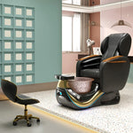 Load image into Gallery viewer, Professional Modern Nail Salon Furniture Comfortable Foot Spa Pedicure Massage Chair Luxury for Salon - coolbabymalls
