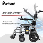 Load image into Gallery viewer, Electric Wheelchairs for Adults, Foldable Lightweight Power Wheelchair, 200W*2 Dual Motors, 15 Miles Longer Range

