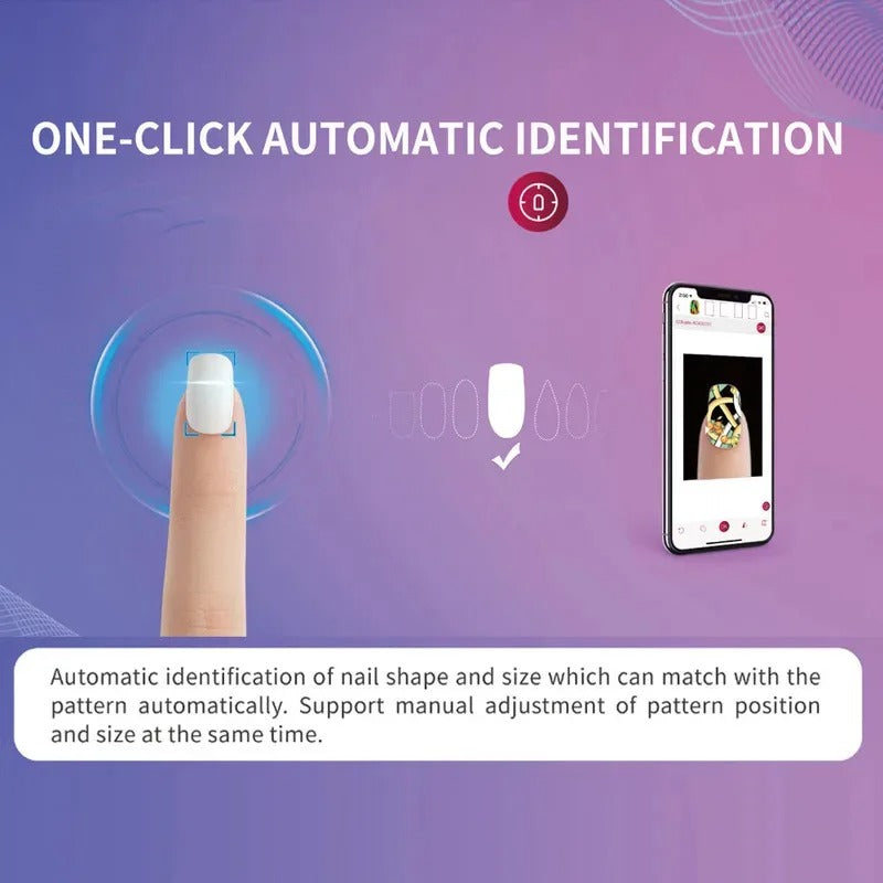 Mobile Printer Nail Machine X11 With Metal Body Professional 3D Nail Art Equipment Nail Salon Intelligent - coolbabymalls