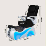 Load image into Gallery viewer, Body Massage Manicure European Electric Nail Salon Foot Spa Pedicure Chair Modern Style for Beauty Shop - coolbabymalls