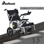 Load image into Gallery viewer, Electric Wheelchairs for Adults, Foldable Lightweight Power Wheelchair, 200W*2 Dual Motors, 15 Miles Longer Range
