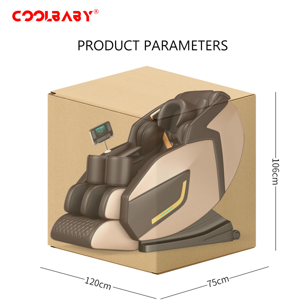 COOLBABY Massage Chair Z9 Body Massaging from head to Toe, Zero Gravity - coolbabymalls